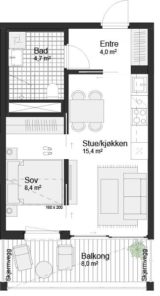 Plantegning 1